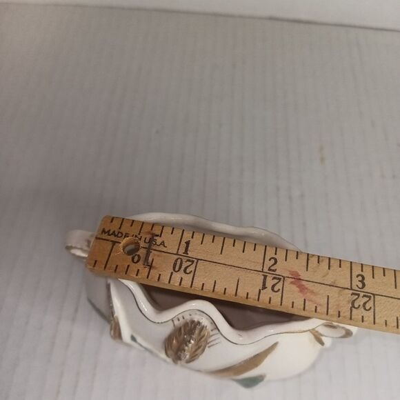 Vintage wheat design, Japan, small vase/napkin holder ,spoon holder - Picture 6 of 7